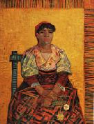 Vincent Van Gogh The Italian Woman USA oil painting artist